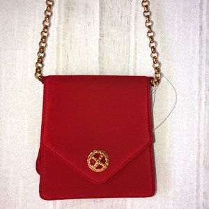 NEW ESCADA Vintage Vibrant Red Crossbody Purse